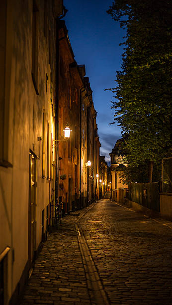 istock Gamla Stan at night in Stockholm 497798389