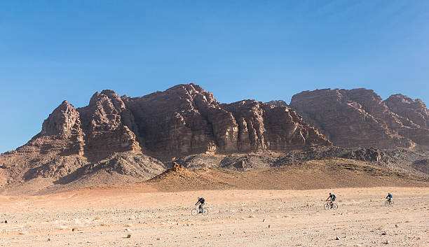 istock Mountain Bike Expedition Wadi Rum, Jordan 497798597