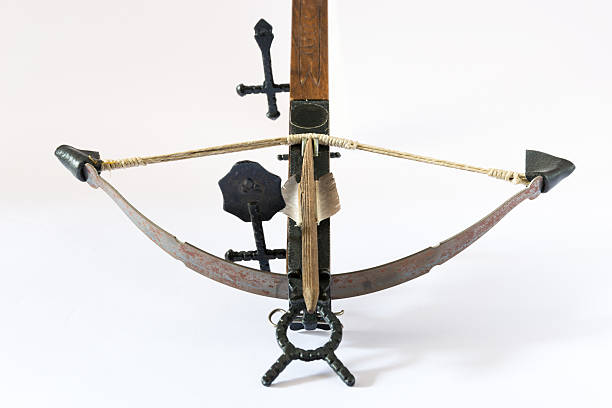 istock wooden crossbow made in Italy 497799795