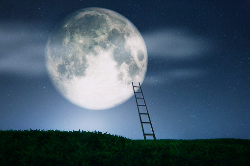 Ladder to the Moon.