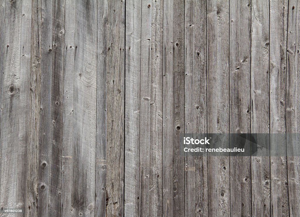 Wood planks Grey wood planks fence 2015 Stock Photo