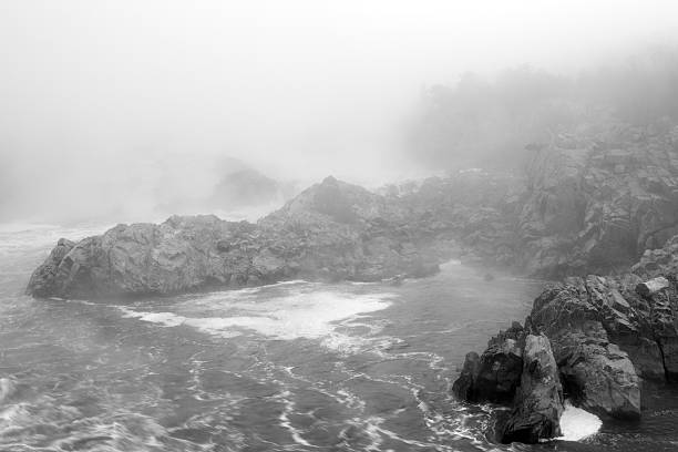 istock Foggy morning at Great Falls National Park 497802332