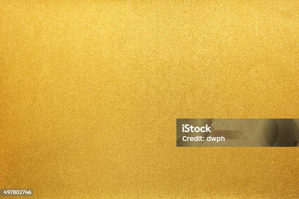 Gold Paper Texture Background Stock Photo - Download Image Now - Gold - Metal, Gold Colored, Textured