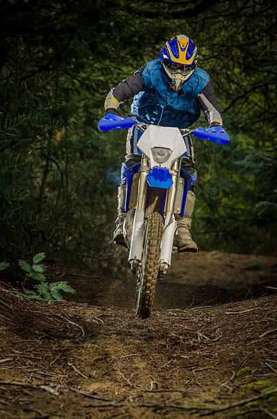 istock Enduro bike rider 497806030