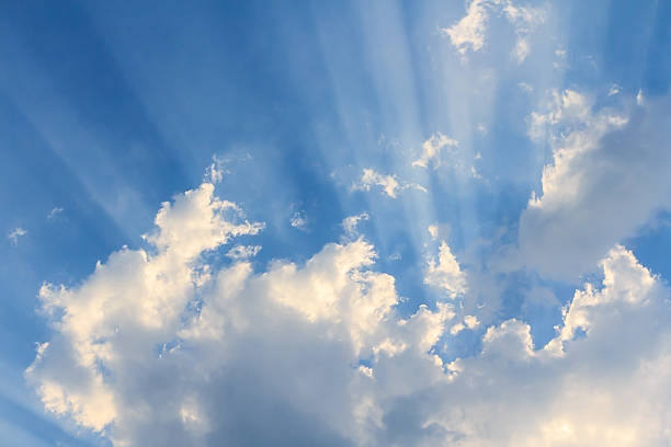 istock Beam of light and the clouds 497807918