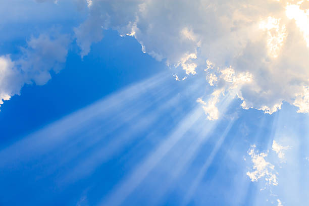 istock Beam of light and the clouds 497807942