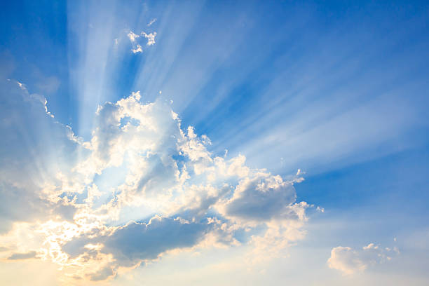istock Beam of light and the clouds 497807974
