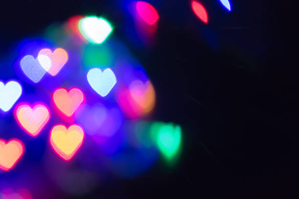 istock Heart bokeh background. Valentine's day background 497810136