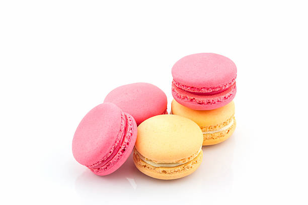 istock Sweet and colourful french macaroons or macaron. 497810940