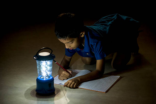 istock school kids doing homework with our LED light 497811730