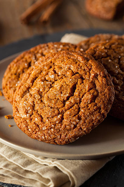 istock Warm Homemade Gingersnap Cookies 497812190