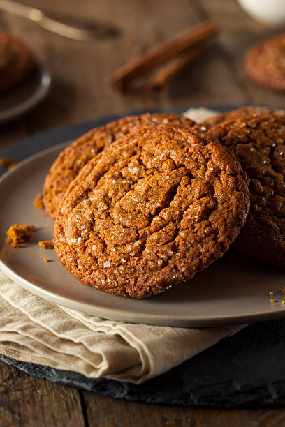 istock Warm Homemade Gingersnap Cookies 497812266