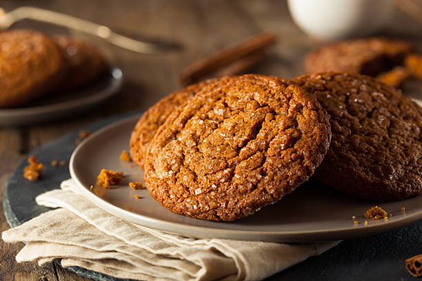 istock Warm Homemade Gingersnap Cookies 497812278