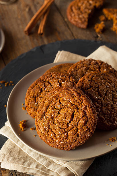 istock Warm Homemade Gingersnap Cookies 497812322