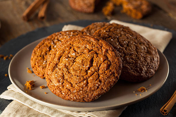 istock Warm Homemade Gingersnap Cookies 497812332