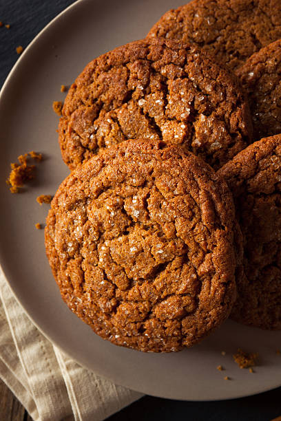istock Warm Homemade Gingersnap Cookies 497812438
