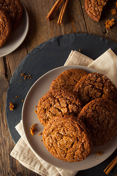 istock Warm Homemade Gingersnap Cookies 497812454