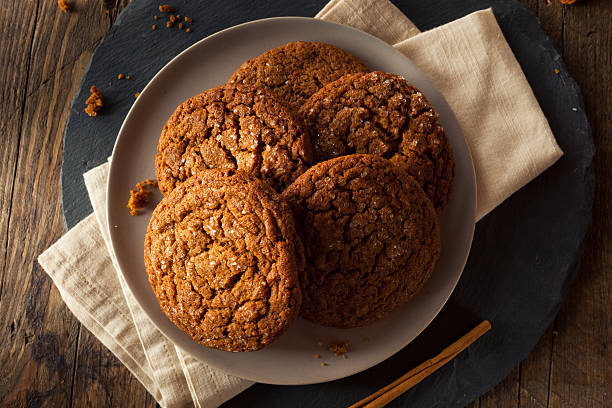 istock Warm Homemade Gingersnap Cookies 497812476