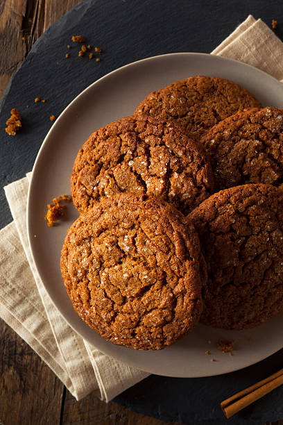 istock Warm Homemade Gingersnap Cookies 497812492