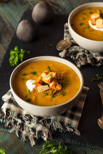 istock Homemade Hot Butternut Squash Soup 497812988