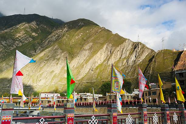 Natural Scenery of Basum Tso in Tibet