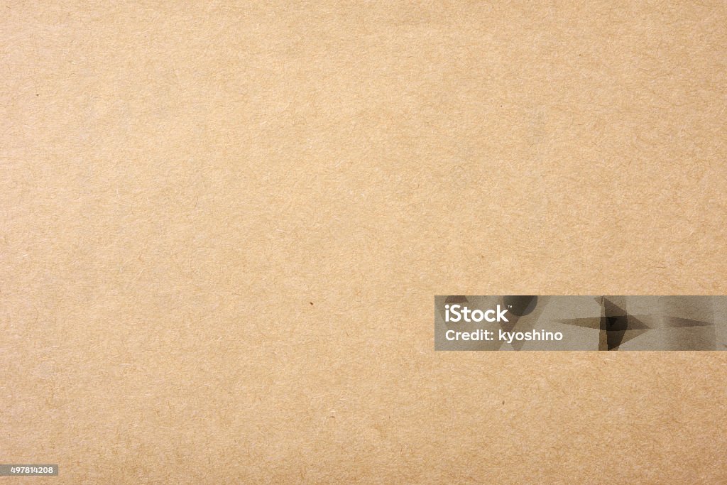 Blank recycling beige paper background Close-up of blank recycling beige paper background. 2015 Stock Photo