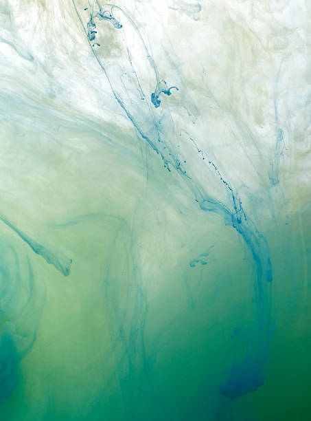 Background acrylic paint in water.