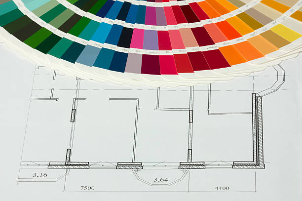 istock RAL color spectrum in drawing 497829524