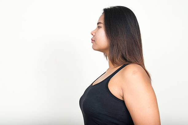 istock Overweight Asian woman 497830256
