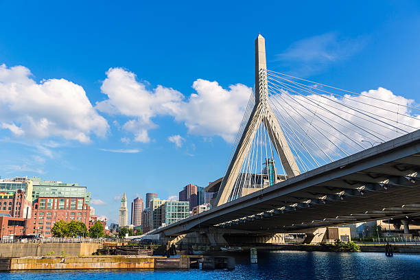 istock Boston Zakim bridge in Bunker Hill Massachusetts 497833470