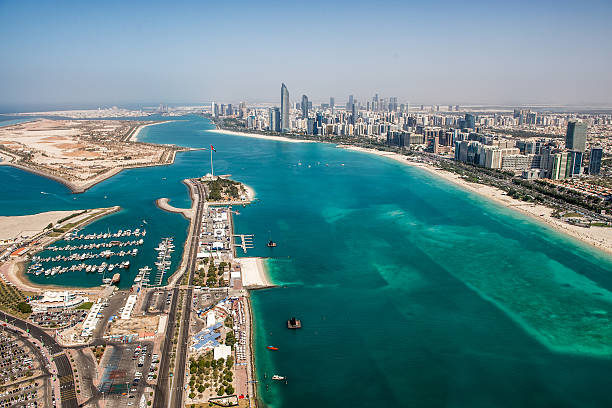 istock Abu Dhabi from the air 497833560