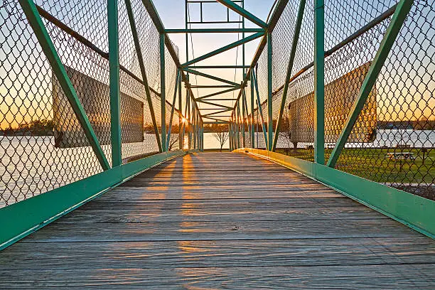 Photo of Casino Island Sunset Bridge - HDR