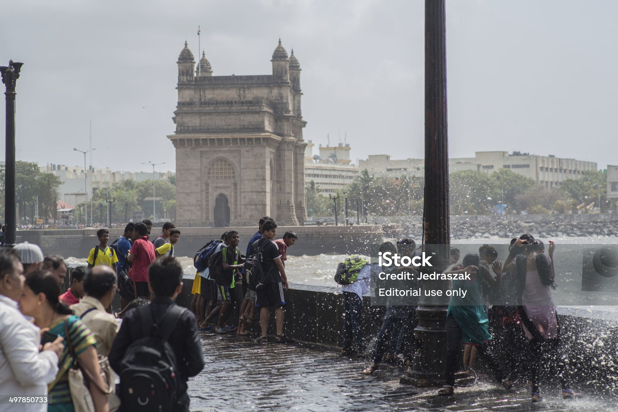 Click to open IMD live radar (representative flood photo)