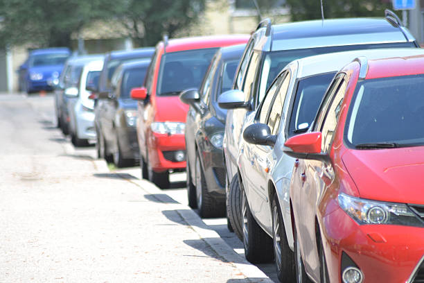 istock Cars on street 497851939
