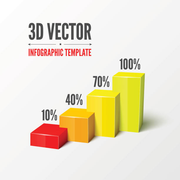 Vector infographic or web design template vector art illustration