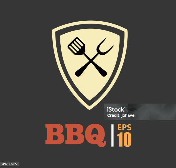 Icon Design Stock Illustration - Download Image Now - Backgrounds, Barbecue - Meal, Beef