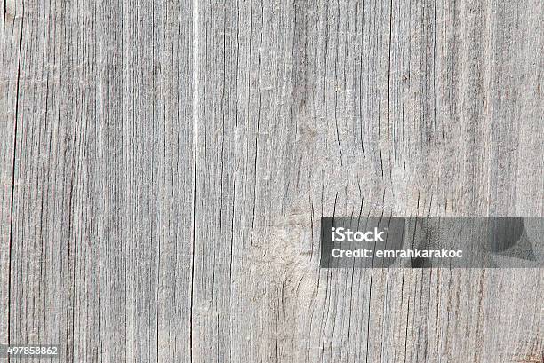 Gray Wooden Table Background Stock Photo - Download Image Now - 2015, Backgrounds, Blank