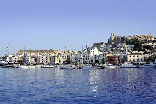 istock Ibiza island harbor in Mediterranean sea 497859108