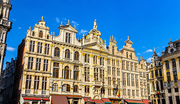 istock Buildings on the Grand Place - Brussels 497862810