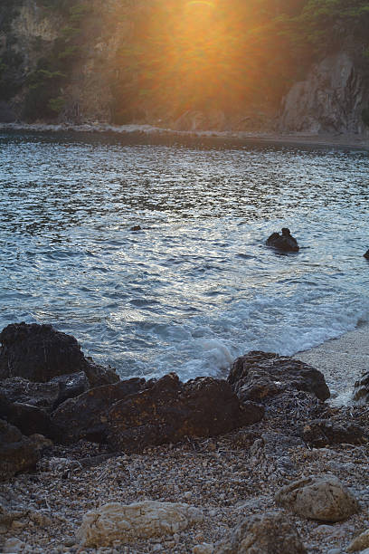 istock End of day at beach 497863688