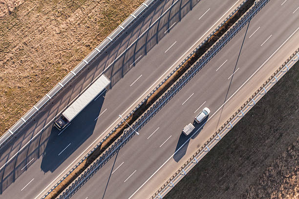 istock aerial view of highway 497864396