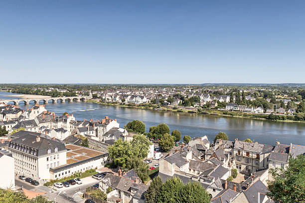 istock Panoramic view of Saumur - Loire Valley (France) 497865244