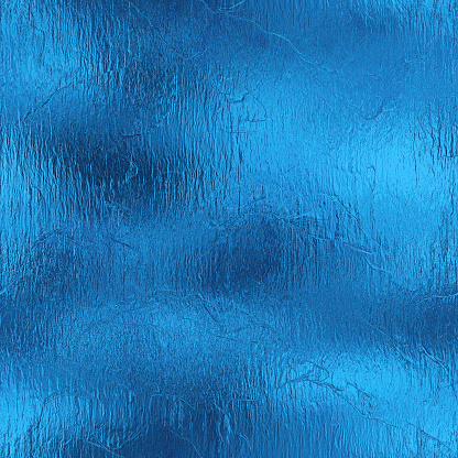 Light blue foil seamless and tileable luxury and shiny  holiday background texture.