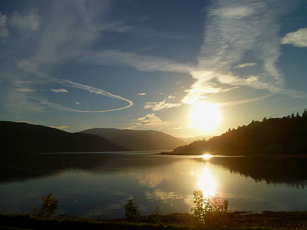 istock Sunset And Unusual Clouds Over Loch Sunart 497868094