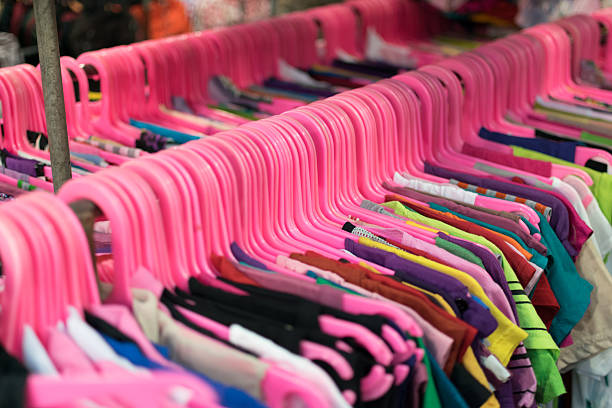 istock clothier at Pasar Kumbasari, Denpasar Bali Indonesia. 497869304