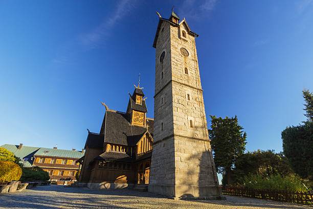 Wang Igreja Karpacz, Polônia - foto de acervo