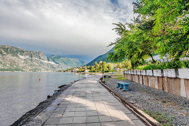 istock seafront with sea and mountain 497891267