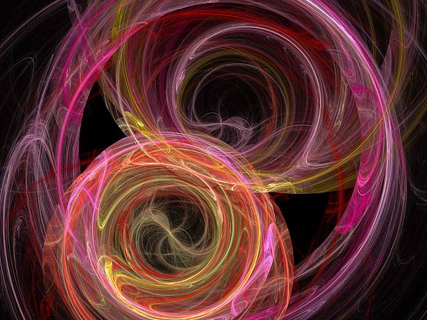 istock Digital Fractal on Black 497891565