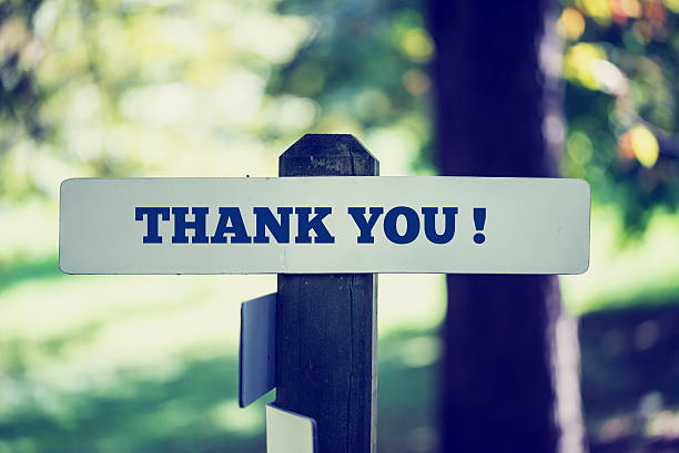 istock Thank you signboard 497891715