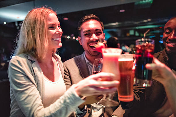istock Friends gathering in the club 497893137